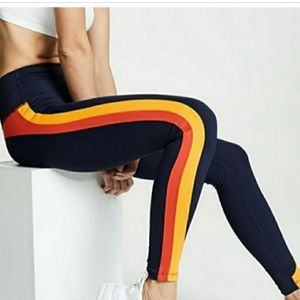 SPLITS59 DAKOTA RETRO STRIPE 7/8 leggings